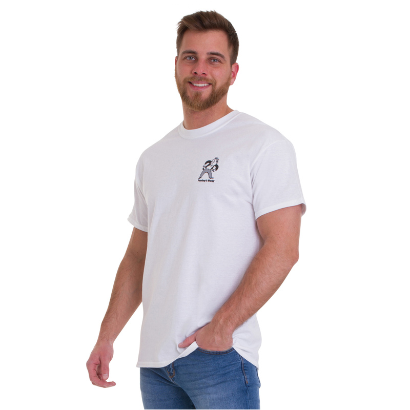 Poorboy's World T-Shirt - White - Medium