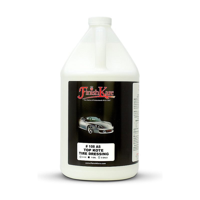 Finish Kare Top Kote Tyre Dressing - 3.78L