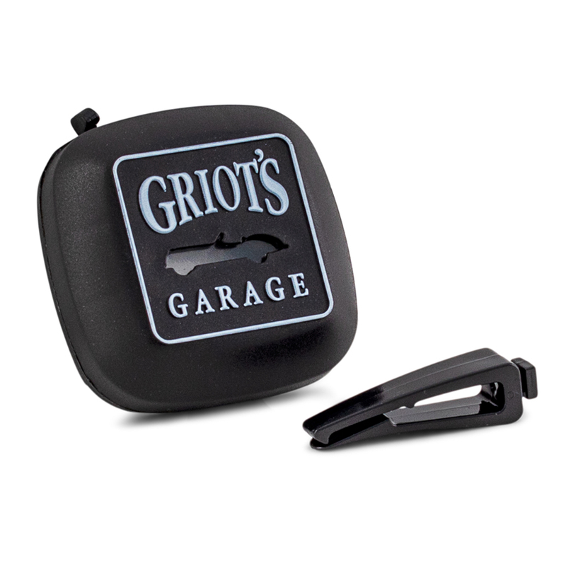 Griot’s Garage Stinky-Be-Gone Vent Clip Air Freshener – Fine Leather 