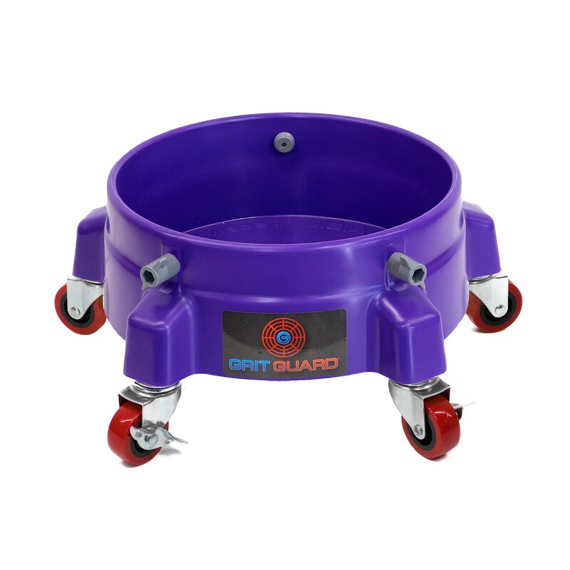 Grit Guard Bucket Dolly - Purple