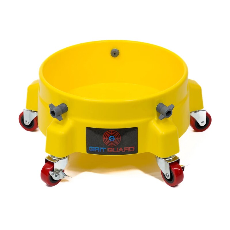 Grit Guard Bucket Dolly - Yellow