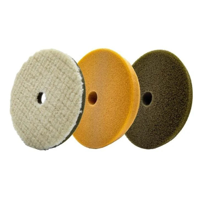 LC Power Tools UDOS Pad Kit - 1x 5.5" Microwool, 1x 6" Black, 1x 6" Khaki