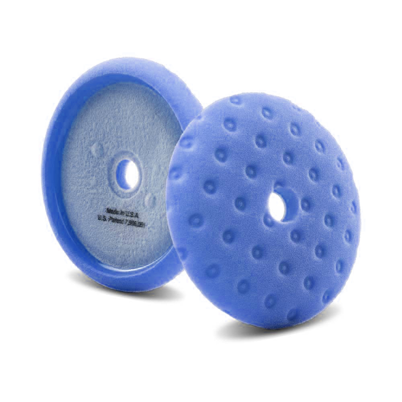 Lake Country CCS Curved Edge Rotary Pad - Blue Light Polishing - 5.5"