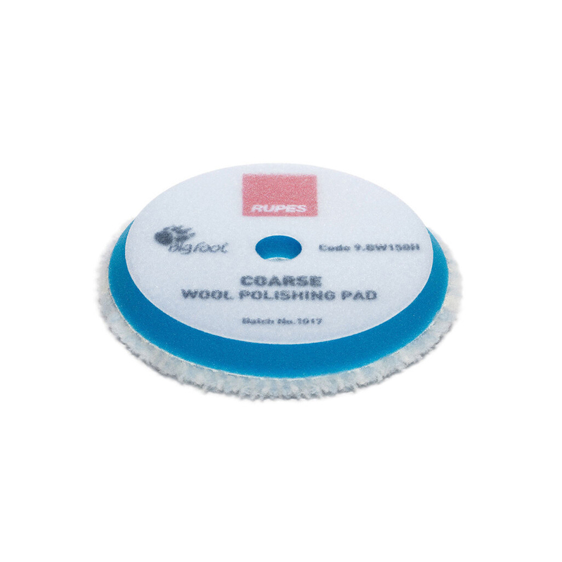 Rupes Blue Wool Polishing Pad – Coarse – 160mm