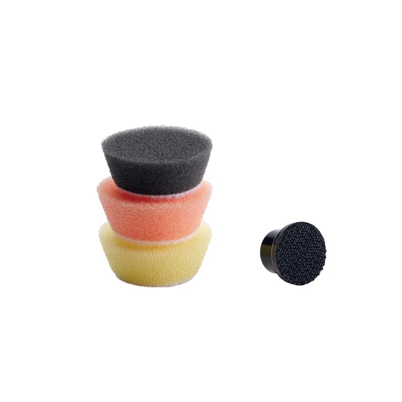 ShineMate 15mm Mini Pad Kit For EB210 - WITH Backing Plate     