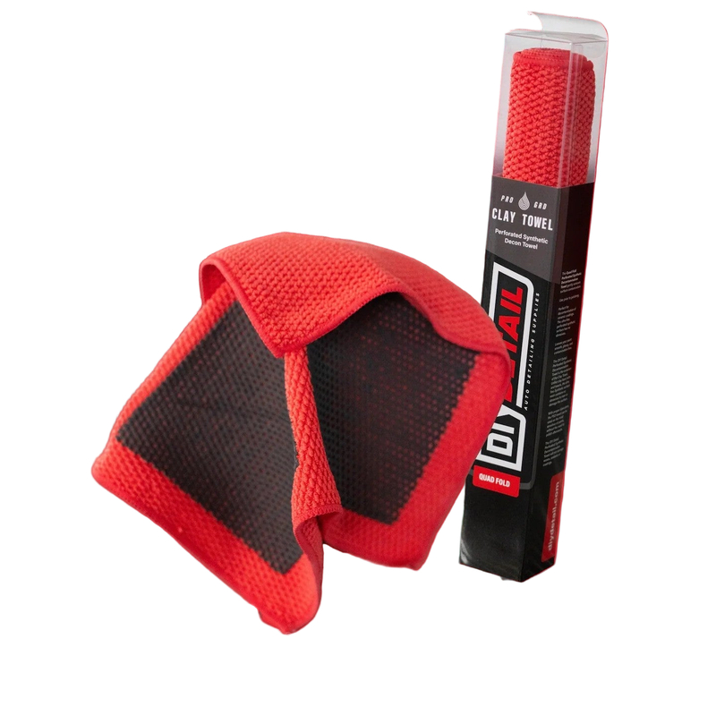 DIY Detail Quad Fold Fine Grade Clay Towel - (V2)